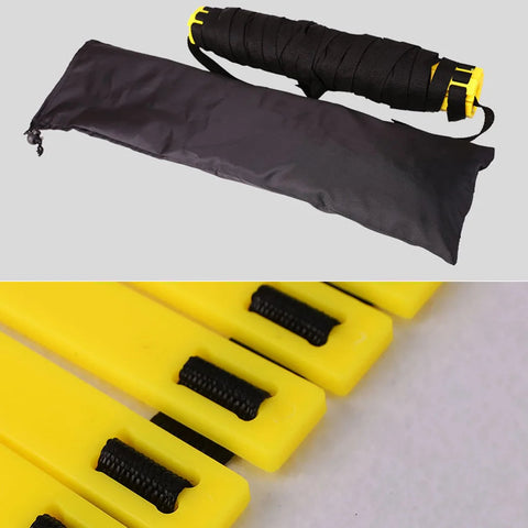 Agility Speed Ladder Stairs Nylon Straps Training Ladders Agile Staircase for Fitness Soccer Football Speed Ladder Equipment운동기구 Dig Deep Fitness