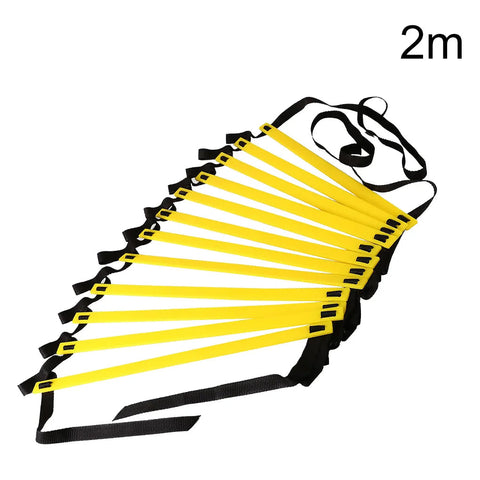Agility Speed Ladder Stairs Nylon Straps Training Ladders Agile Staircase for Fitness Soccer Football Speed Ladder Equipment운동기구 Dig Deep Fitness