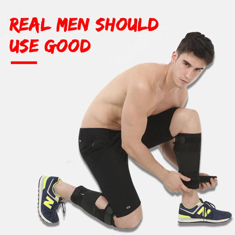 New Adjustable Ankle Weight Support Brace Strap Thickening Legs Strength Training Shock Guard Gym Fitness Gear 1-6kg Only Strap Dig Deep Fitness