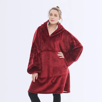 Cozy TV Blanket Night Gown Dig Deep Fitness