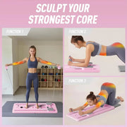 Push-up Bar Plate, Foldable To Train Abdominal Strength, Home Gym for Home and Gym Dig Deep Fitness