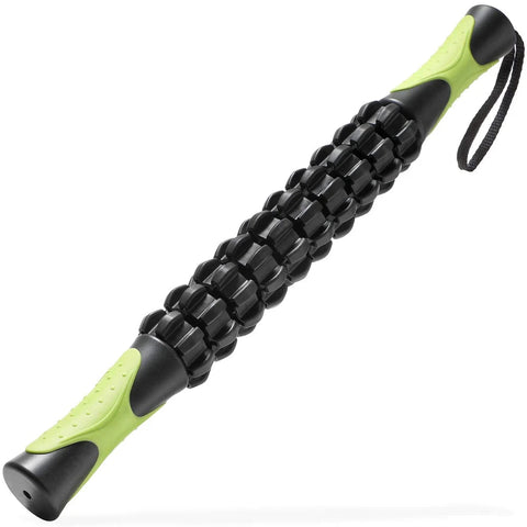 Muscle Roller Stick for Athletes- Body Massage Sticks Tools- for Relief Muscle Soreness,Cramping,Help Legs and Back Recovery Dig Deep Fitness