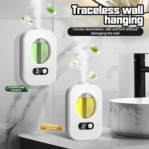 Automatic Diffuser Aromatherapy Machine Air Fragrance Air Freshener Toilet Bathroom Aroma Essential Oil Dispenser Humidifier Dig Deep Fitness