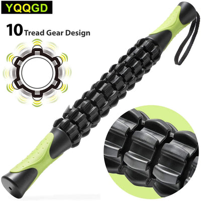 Muscle Roller Stick for Athletes- Body Massage Sticks Tools- for Relief Muscle Soreness,Cramping,Help Legs and Back Recovery Dig Deep Fitness
