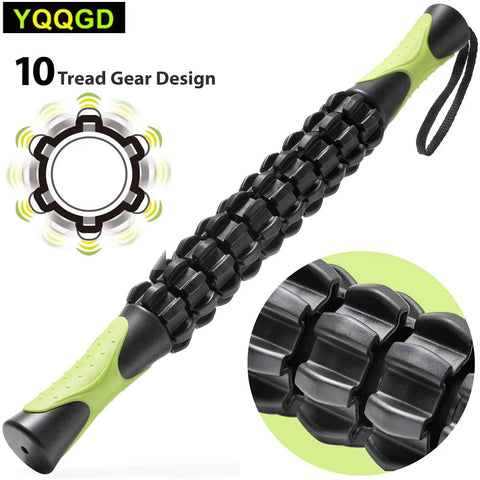 Muscle Roller Stick for Athletes- Body Massage Sticks Tools- for Relief Muscle Soreness,Cramping,Help Legs and Back Recovery Dig Deep Fitness