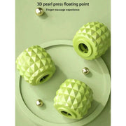 1Pcs 9-Wheel Muscle Roller for Cellulite Reduction And Muscle Soreness Relief - Fascia Massage Tool for Thigh Calf Arm Dig Deep Fitness