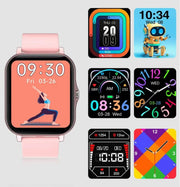 Smart Fitness Tracker Watch for Android/iOS - IP68, Heart Rate/Blood Oxygen/Sleep Monitoring, 8 Sports Modes, Breath Training Dig Deep Fitness