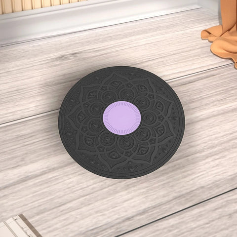 Wobble Balance Board Yoga Swing Balance Board Non-slip Balance Exerciser Stability Board for Full Body Exercise Dig Deep Fitness