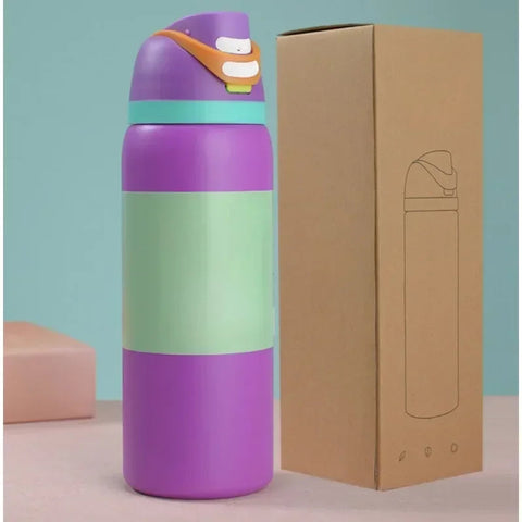 2025New Insulated Stainless Steel Water Bottle with Straw, BPA-Free Sports Water Bottle, Great for Travel, 24Oz/32 Oz,304 Dig Deep Fitness