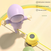 Electric Rope Skipping Machine Remote Control Smart Automatic Jump Rope Digital Counter Indoor Outdoor Training Toys Games Kids Dig Deep Fitness