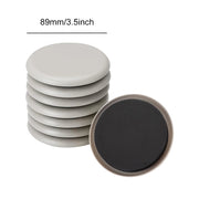 8Pcs Furniture Sliders Furniture Gliders Movers Self-Adhesive Heavy Duty Furniture Movers for Carpet & Hardwood Floors Dig Deep Fitness