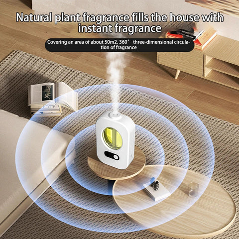 Automatic Diffuser Aromatherapy Machine Air Fragrance Air Freshener Toilet Bathroom Aroma Essential Oil Dispenser Humidifier Dig Deep Fitness