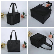 Portable Lunch Cooler Bag Folding Insulation Picnic Ice Pack Food Thermal Bag Drink Carrier Insulated Bags Food Delivery Bag Dig Deep Fitness