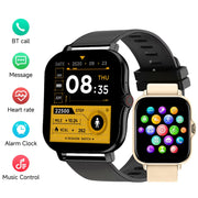 Smart Fitness Tracker Watch for Android/iOS - IP68, Heart Rate/Blood Oxygen/Sleep Monitoring, 8 Sports Modes, Breath Training Dig Deep Fitness