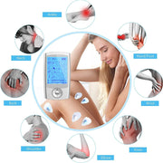Electric EMS Muscle Stimulator 16-ModeTens Acupuncture Face BodyMassagerDigital Therapy HeraldMassage ToolElectrostimulator Dig Deep Fitness