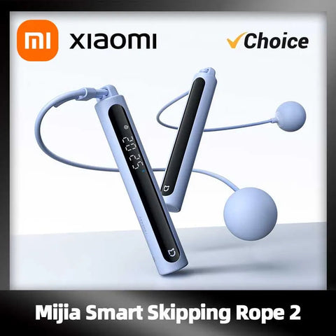 Xiaomi Mijia Smart Skipping Jump Rope 2 Digital Counter Adjustable Calorie Calculation Sport Fitness Exercise Lose Weight Dig Deep Fitness