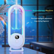 Digital Aromatherapy Diffuser with Mood Light 1000mAh Auto Spray 5 Modes Timer Humidifier for Sleep Essential Oil Diffuser 50ml Dig Deep Fitness