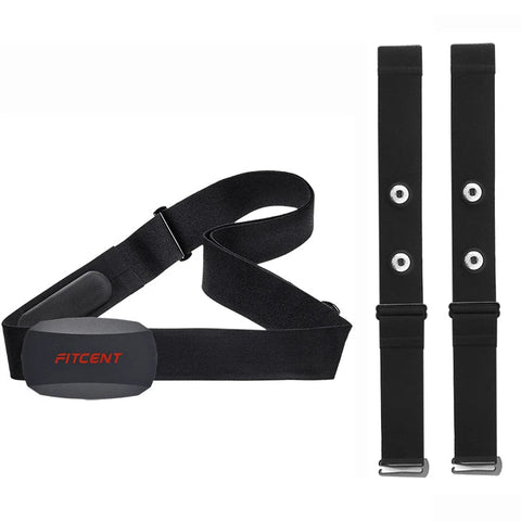 Heart Rate Monitor Chest Strap Bluetooth 5.0 ANT+ IP67 Waterproof Heart Rate Sensor Belt Real-Time Heart Rate Data and Runninng Dig Deep Fitness