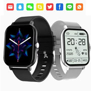 Smart Fitness Tracker Watch for Android/iOS - IP68, Heart Rate/Blood Oxygen/Sleep Monitoring, 8 Sports Modes, Breath Training Dig Deep Fitness