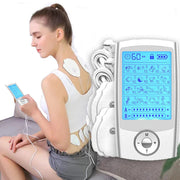 Electric EMS Muscle Stimulator 16-ModeTens Acupuncture Face BodyMassagerDigital Therapy HeraldMassage ToolElectrostimulator Dig Deep Fitness