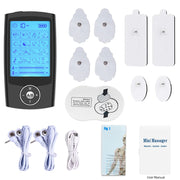 Electric EMS Muscle Stimulator 16-ModeTens Acupuncture Face BodyMassagerDigital Therapy HeraldMassage ToolElectrostimulator Dig Deep Fitness