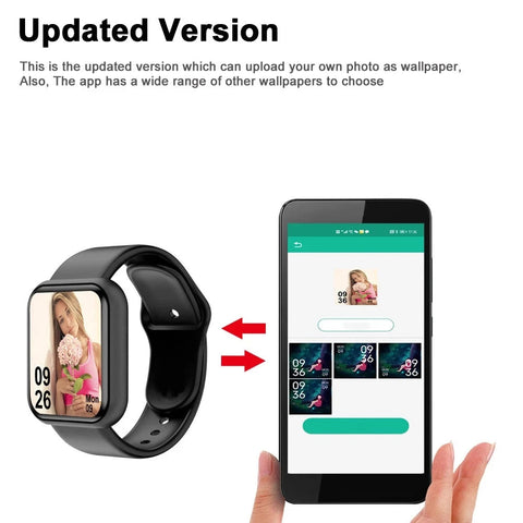 Smart Watch Women Men Music Control Bluetooth Calories Fitness Monitor Smartwatch Running Tracker Sport Bracelet For Android IOS Dig Deep Fitness