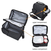 1pc Lunch Bag Large Insulated Thermal Cool Hot Food Storage Tote Box Adults Kids Portable Insulation Bag Home Bento Storage Bag Dig Deep Fitness