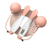 Cordless Electronic Jumping Rope Counting Speed Skipping Counter Gym Fitness Crossfit Skipping Smart Jump Rope with LCD Screen Dig Deep Fitness