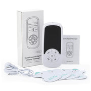 EMS Electric Muscle Therapy Stimulator 6 Modes Tens Unit Machine Meridian Physiotherapy Pulse Abdominal Prostate Body Massager Dig Deep Fitness