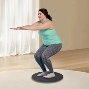 Wobble Balance Board Yoga Swing Balance Board Non-slip Balance Exerciser Stability Trainer Board for Core Training Body Exercise Dig Deep Fitness