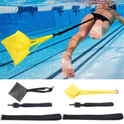 Swim Parachute Swim Resistance Belt Strength Training Exerciser Belts Drag Parachute Trainer For Children Adults Dig Deep Fitness