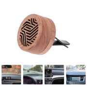 Aroma Diffuser Essential Oil Car Diffuser Wooden Carved Aromatherapy Diffuser Car Vent Clip Car Air Freshener Rituals perfume Dig Deep Fitness