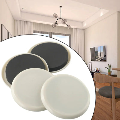 4PCS Furniture Sliders For Carpet Heavy Duty Furniture Slider Movers Gliders 3.5 Inch Anti-abrasion Floor Protector Mat Dig Deep Fitness
