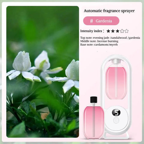 Digital Aromatherapy Diffuser with Mood Light 1000mAh Auto Spray 5 Modes Timer Humidifier for Sleep Essential Oil Diffuser 50ml Dig Deep Fitness