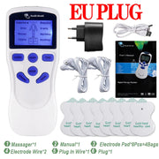 Electric EMS Muscle Stimulator Acupuncture TENS Electrostimulation Massager Low Nerve Digital Massage Therapy Electrostimulator Dig Deep Fitness