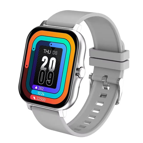 Smart Fitness Tracker Watch for Android/iOS - IP68, Heart Rate/Blood Oxygen/Sleep Monitoring, 8 Sports Modes, Breath Training Dig Deep Fitness
