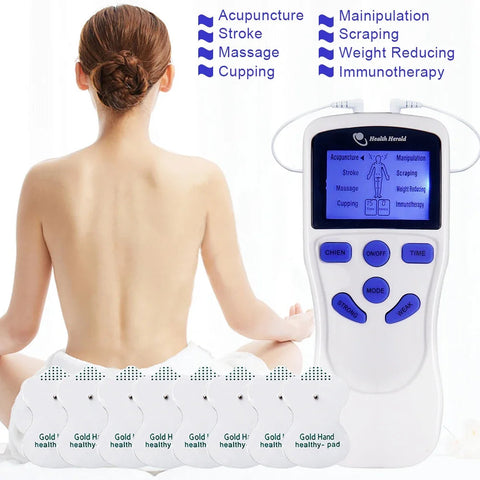Electric EMS Muscle Stimulator Acupuncture TENS Electrostimulation Massager Low Nerve Digital Massage Therapy Electrostimulator Dig Deep Fitness
