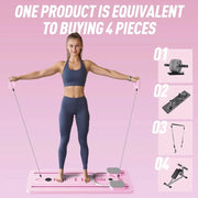 Push-up Bar Plate, Foldable To Train Abdominal Strength, Home Gym for Home and Gym Dig Deep Fitness