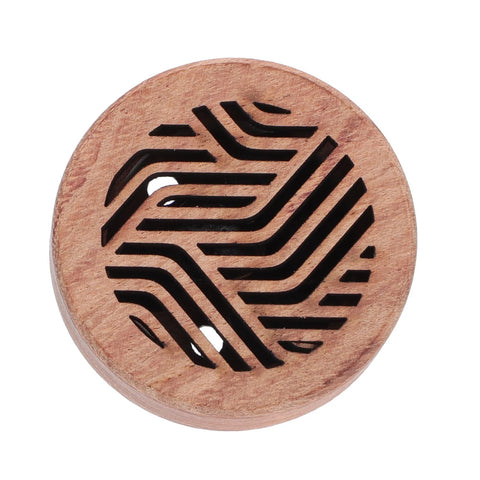Aroma Diffuser Essential Oil Car Diffuser Wooden Carved Aromatherapy Diffuser Car Vent Clip Car Air Freshener Rituals perfume Dig Deep Fitness