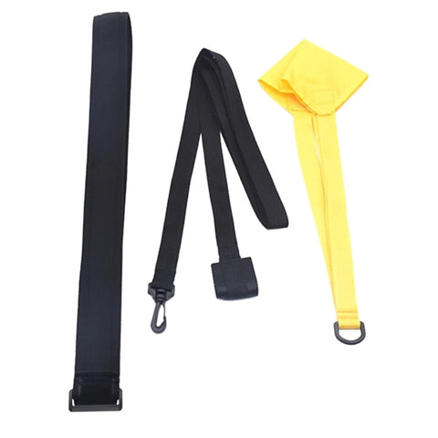 Swim Parachute Swim Resistance Belt Strength Training Exerciser Belts Drag Parachute Trainer For Children Adults Dig Deep Fitness
