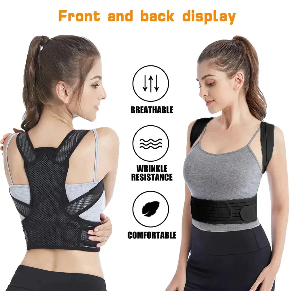 Adjustable Back Brace Posture Corrector