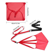 Swim Parachute Swim Resistance Belt Strength Training Exerciser Belts Drag Parachute Trainer for Children Adults Dig Deep Fitness
