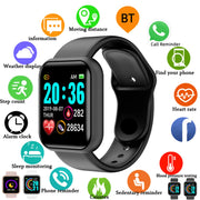 Smart Watch Women Men Music Control Bluetooth Calories Fitness Monitor Smartwatch Running Tracker Sport Bracelet For Android IOS Dig Deep Fitness