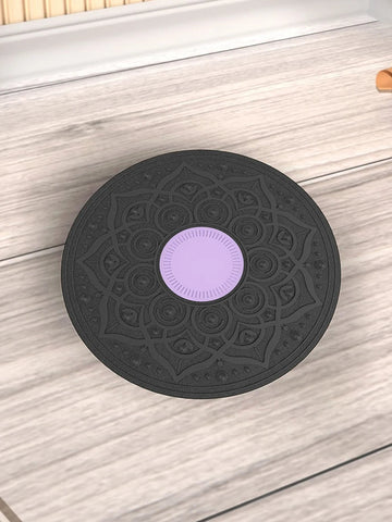 Wobble Balance Board Yoga Swing Balance Board Non-slip Balance Exerciser Stability Board for Full Body Exercise Dig Deep Fitness