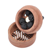 Aroma Diffuser Essential Oil Car Diffuser Wooden Carved Aromatherapy Diffuser Car Vent Clip Car Air Freshener Rituals perfume Dig Deep Fitness