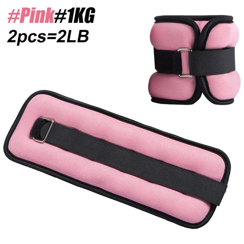 1 Pair Ankle Wrist Weights (0.25kg/0.5kg Each Pack) for Women Men, New Arm Leg Weights Set with Adjustable Straps for Exercise Dig Deep Fitness