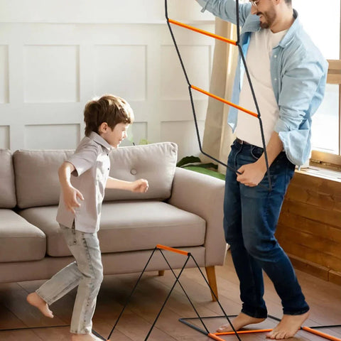 Multifunctional Speed Ladder Agility Ladder Soccer Basketball Sensory Coordination Training Children Sport Games Dig Deep Fitness