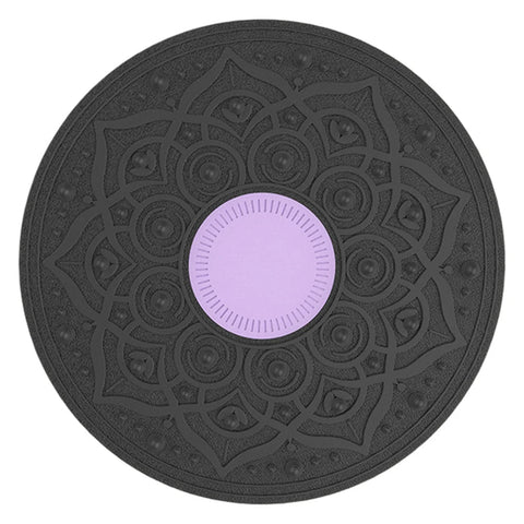 Wobble Balance Board Yoga Swing Balance Board Non-slip Balance Exerciser Stability Board for Full Body Exercise Dig Deep Fitness