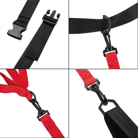Swim Parachute Swim Resistance Belt Strength Training Exerciser Belts Drag Parachute Trainer for Children Adults Dig Deep Fitness