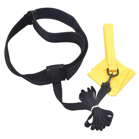 Swim Parachute Swim Resistance Belt Strength Training Exerciser Belts Drag Parachute Trainer For Children Adults Dig Deep Fitness
